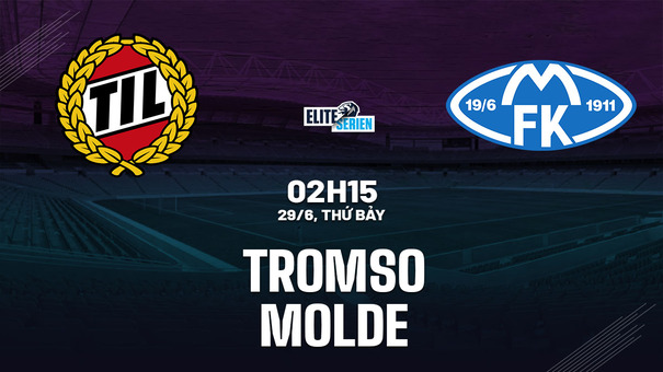Nhận định bóng đá Tromso vs Molde 2h15 ngày 29/6 (VĐQG Na Uy 2024). Hãy đến F8BET cá cược bóng đá.